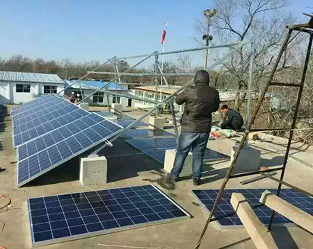 農村太陽能光伏發電系統安裝